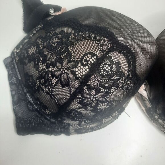 FigLeaves Juliette Lace Plunge Bra Size 34FF - Picture 4 of 7